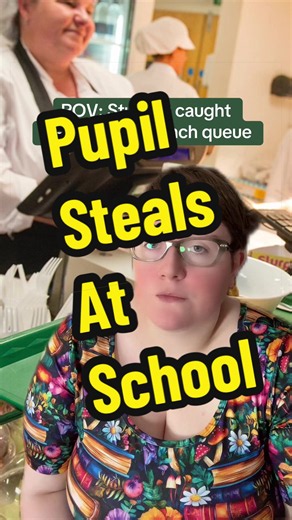 POV: Student Caught Stealing in the School Lunch Queue