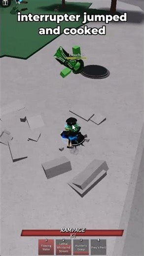 bro can't adapt #roblox #thestrongestbattlegrounds