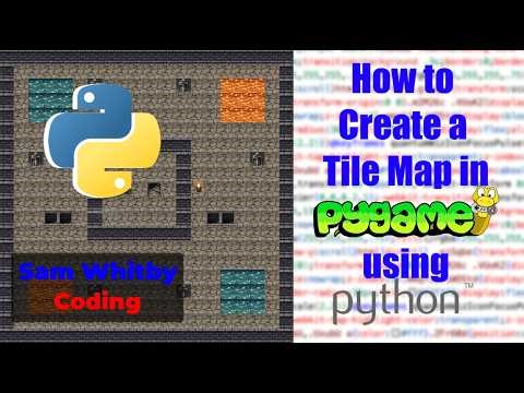 How to Create a Tile Map in Pygame - Python