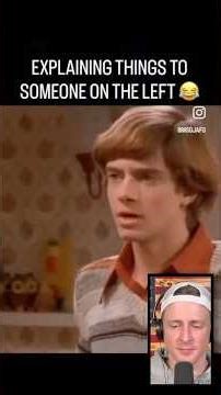 Explaining something to someone on the left