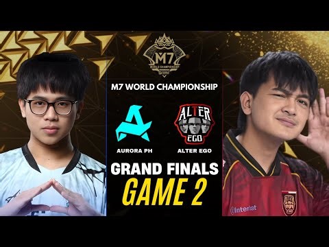 AURORA PH vs ALTER EGO GAME 2 M7 GRAND FINALS | RORA vs AE