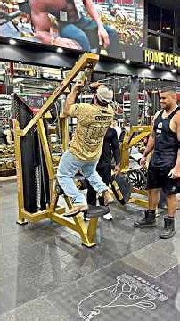 Essa ficou difícil 😨☠️Zerando as máquinas na academia de Dubai #desafio#gym#força #treino#virals