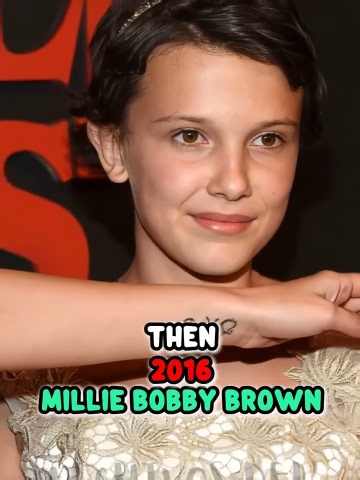TOP Stranger Things Cast 👁️ Then and Now #strangerthings #milliebobbybrown #gatenmatarazzo #finnwolfhard #unitedstates