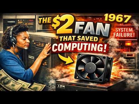 America's Computers Crashed Every 20 Minutes — The $2 Fan That Saved the Entire Industry in 1967