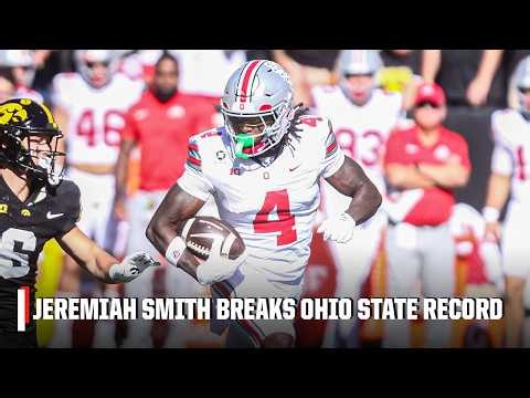 Jeremiah Smith becomes Ohio State's ALL-TIME LEADER in receiving touchdowns 💪 | ESPN CFB