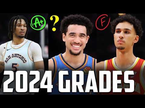 Grading EVERY 2024 NBA First Round Pick Two Years Later...