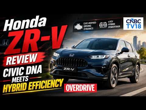 Honda ZR-V Review: Premium SUV With Civic-Like Driving Dynamics | Overdrive | CNBC TV18