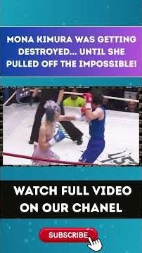 Mona Kimura Was Getting Destroyed Until She Pulled Off The Impossible!