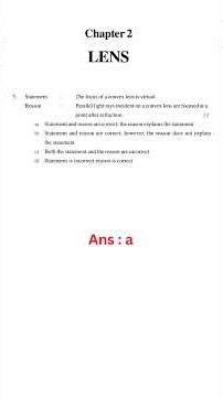 SSLC Physics/Chapter 2 Lenses|| ONE SHOT REVISION /New textbook 2025-26/ Mayas classroom