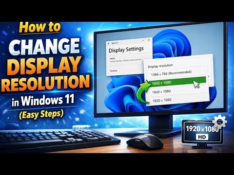 How to Change Display Resolution in Windows 11 (Easy Steps)