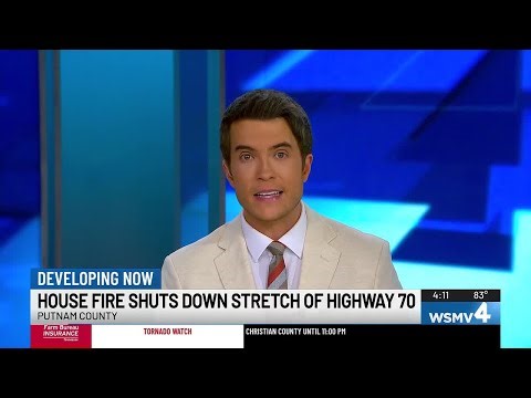 Highway closed due to house fire in Putnam County, sheriff’s office says