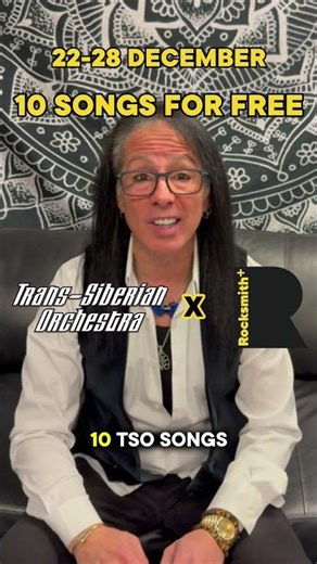 🎄 Rocksmith+ x Trans-Siberian Orchestra = FREE WEEK OF HOLIDAY METAL! 🎸❄️