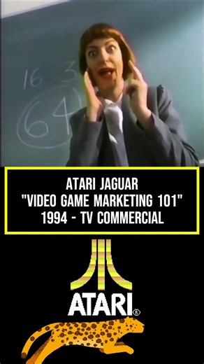 Atari Jaguar 1994 TV Ad – “Marketing 101” Retro Gaming Commercial #retrogaming #atari #atarijaguar