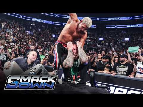 Randy Orton and Cody Rhodes engage in a chaotic brawl: SmackDown highlights, Aug. 14, 2026