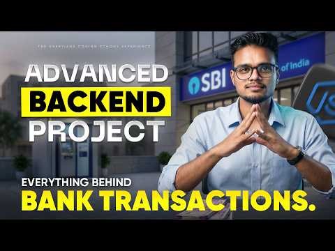 Advanced Backend Project | Learn Bank Transaction System with Node.js & Express & MongoDB