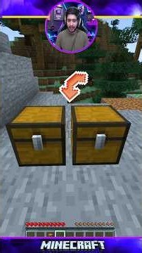 Can You Actually Walk Between Chests? 🤔 #shorts #minecraft