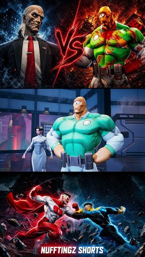 Cecil Stedman vs Allen the Alien 😂 All Intro Dialog Interactions Invincible VS