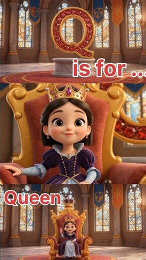 Q is for Queen! 👑 | Learn the Alphabet