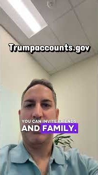 $1,000 for your child? Here’s how the trump account works #trump #investment #indexfunds