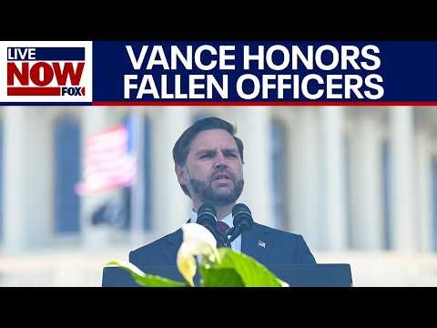 VP Vance speaks at National Peace Officers' Memorial Service
