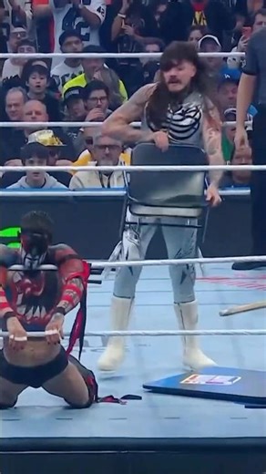 Dominik Mysterio turned that around real quick 🔄 #WrestleMania