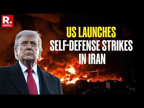 US Military Launches 'Self-Defence' Strikes On Iranian Missile Sites & Boats Near Hormuz Amid Talks