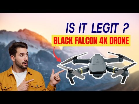 🦅 Black Falcon 4K Drone Review: The "National Geographic" Camera on a Budget?