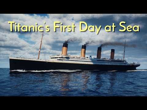 Titanic's First Day at Sea - April 12th, 1912 - A Month to Remember