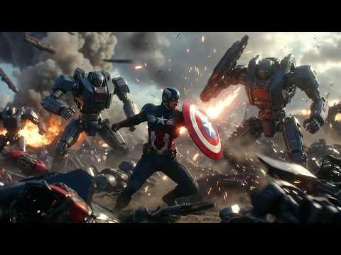 The ULTIMATE Marvel Battle Marathon 🔥 8 HOURS of Heroes vs Alien Robot Invasion