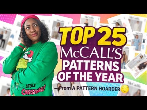 Top 25 McCall’s Patterns of the Year — From a Pattern Hoarder 😌