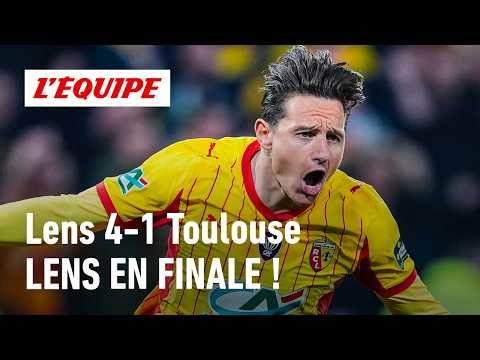 Coupe de France : Lens ÉCRASE Toulouse le et se qualifie en finale, le débrief