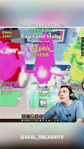 Steak Got His Revenge On Cruz.. ☠️ || #roblox #shorts #stealabrainrot