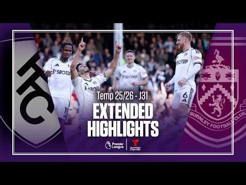 Fulham vs. Burnley | Highlights Premier League | Jornada 31 | Telemundo Deportes