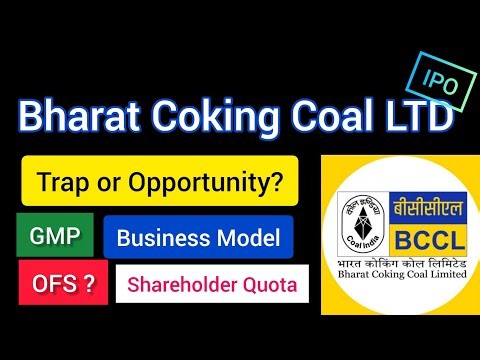 Bharat Coking Coal IPO 🔥 GMP | Shareholder Quota | Price Band | Listing Gains | BCCL IPO Review