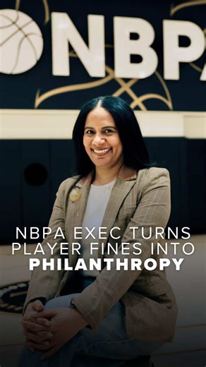 Where does all that @NBA fine money actually go? 👀 Turns out, it’s fueling one of the most under-the-radar philanthropy programs in sports. Every technical foul and fine adds up to roughly $2.5M per season, and the players’ share is being turned into real impact through the NBPA Matching Grants Program. Launched in 2015 and led by foundation director Erica Swilley, the program allows players to donate to a charity of their choice and have the union match it up to $25K, using money funded by pla