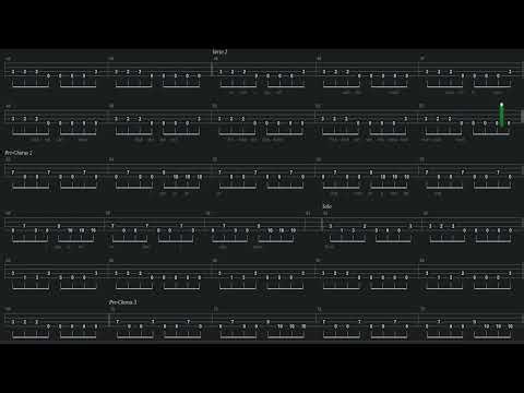 Zero - Smashing Pumpkins + Bass only + Bass tab