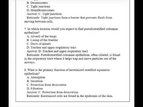 BIOD 151 PORTAGE LEARNING Essential Human A & P Lab 7 Latest Review Exam Q & A 2026
