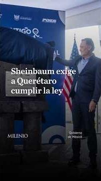Querétaro no solicitó autorización para academia con EU, señala Sheinbaum