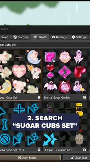 Sugar Cubs cursor for Windows | Mouse X