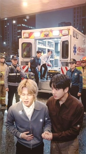 😢 ジミンはカメラの前で痛みを隠していた…しかし、ジョングクの反応に誰もが涙 💔 #bts
