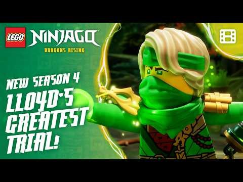 🚨NEW Season 4 Story Trailer! 👀 | Lloyd’s Greatest Trial 💥 | LEGO NINJAGO®: Dragons Rising