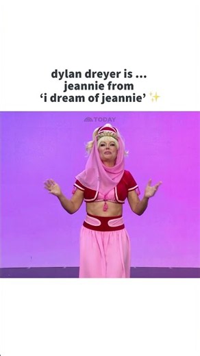 Dylan Dreyer is Jeannie from 'I Dream of Jeannie'