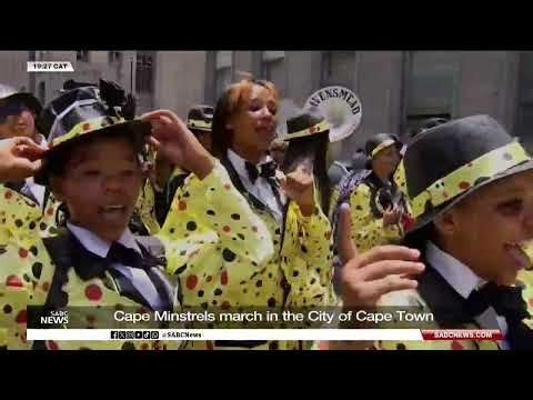 Minstrel Carnival Association protests in Cape Town