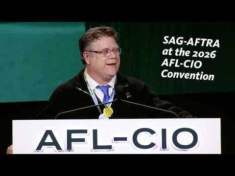 "Unions Change Lives" | SAG-AFTRA President Sean Astin