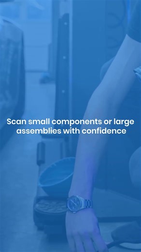 Industrial Precision Scanning – FreeScan UE Pro 2 #scanner #camera #engineeringshorts