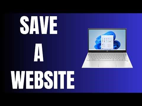 How to Add a Website to Desktop in Windows 11 - Save a Website in a Laptop