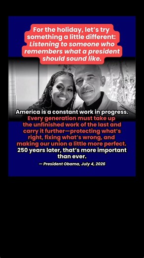 Obama's July 4 Message Goes Viral | America 250 Speech Inspires Millions
