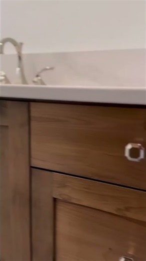 White Oak Bathroom Cabinetry | Vanity Storage Inspiration