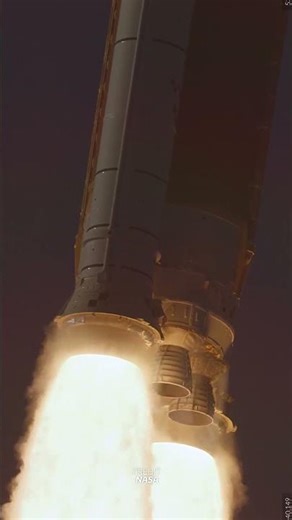 Brand New SLO-MO Footage of Artemis II Launch 😲🤯 #nasa #space #artemis