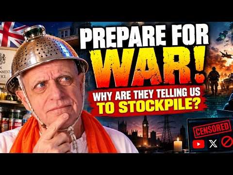 PREPARE FOR WAR! Why are They Telling Us to Stockpile Food?